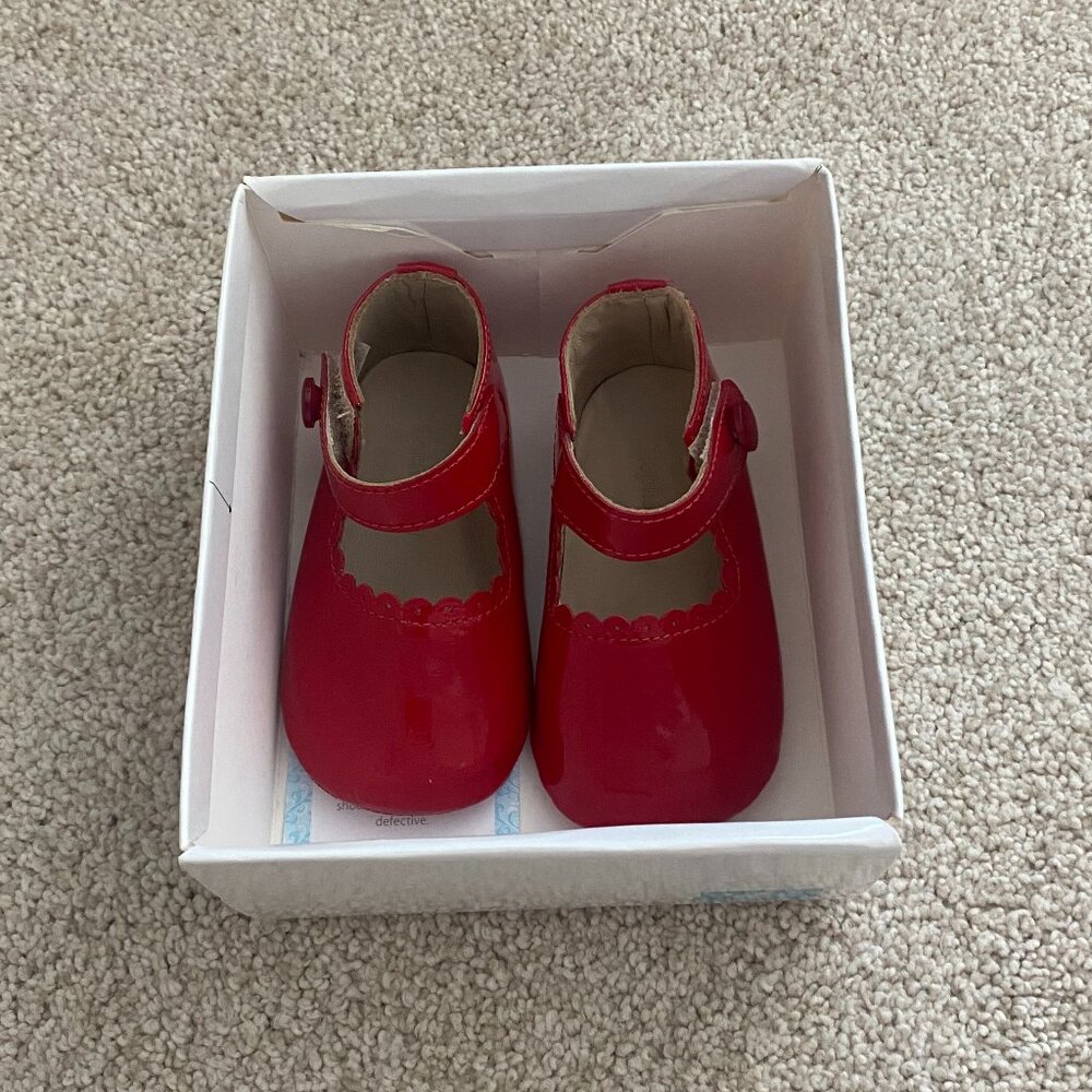 Elephantito NEW Mary Jane Patent Red